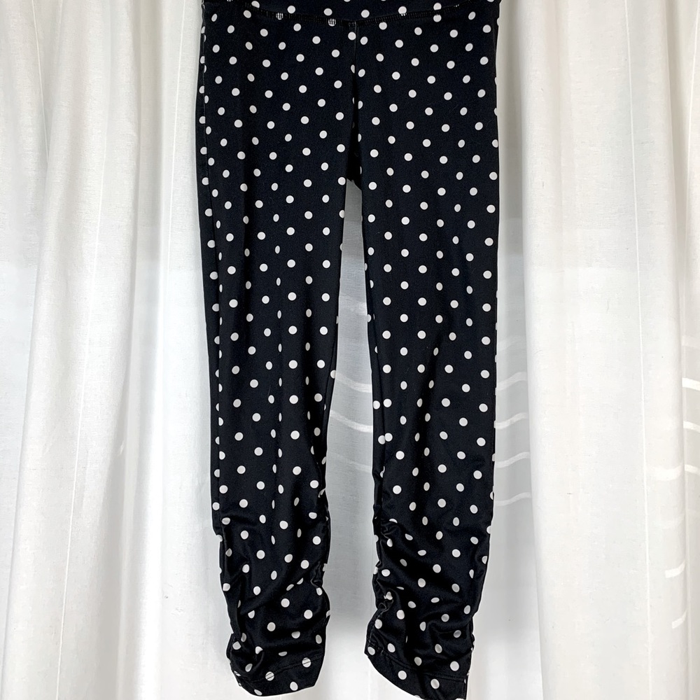 Kira Grace Polka dot yoga leggings